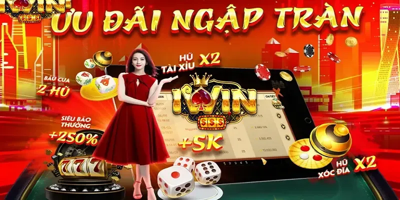 Hình ảnh máy slot game với biểu tượng may mắn và jackpot lớn